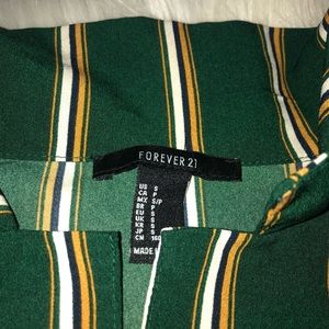 Yell green stripe top